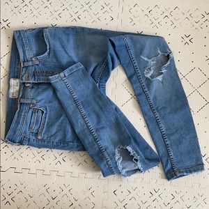 Free people distressed jeans
